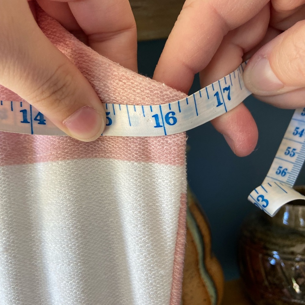 Ces Femme Pink and White Stripe Maxi Dress Small - Picture 5 of 9